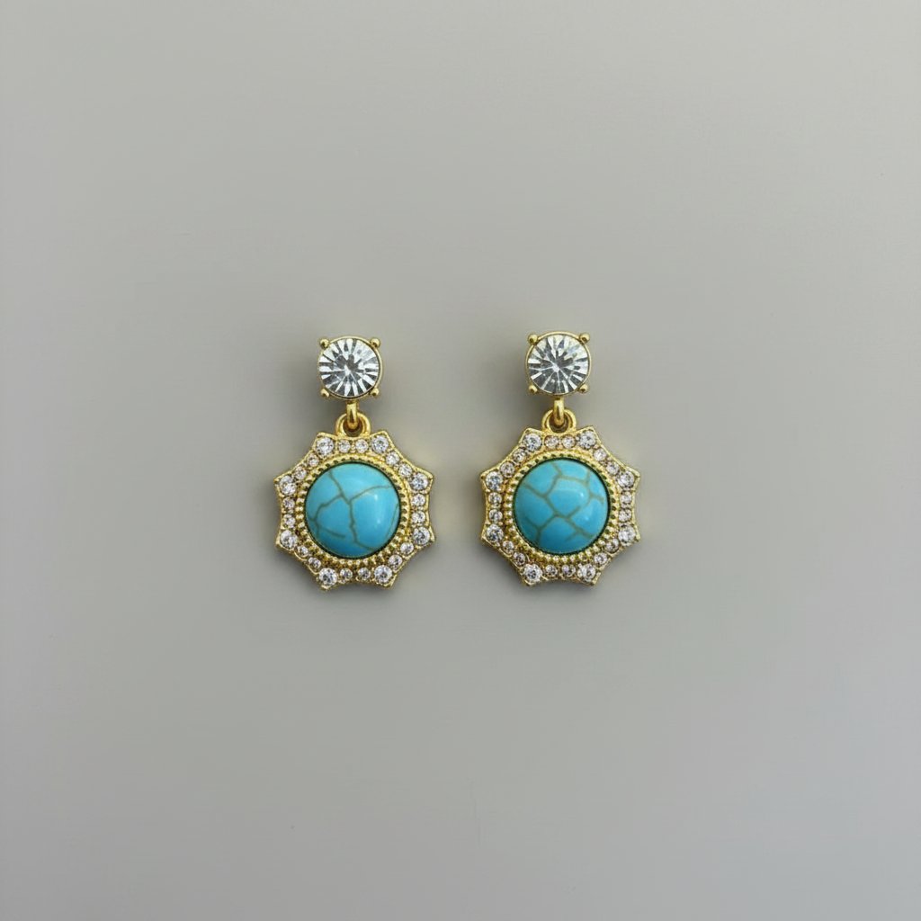 Pia Turquoise Earrings