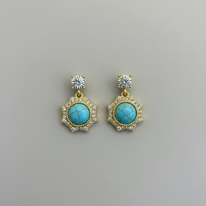 Pia Turquoise Earrings