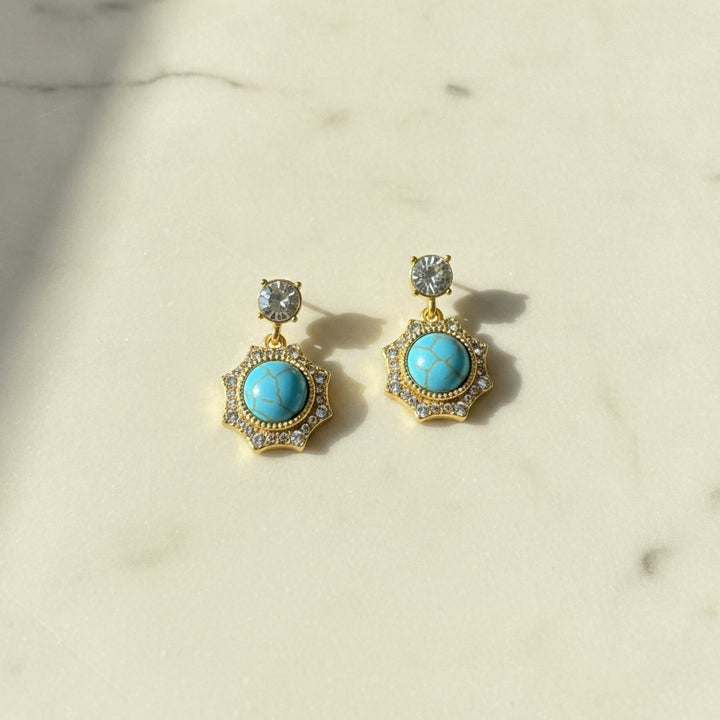 Pia Turquoise Earrings