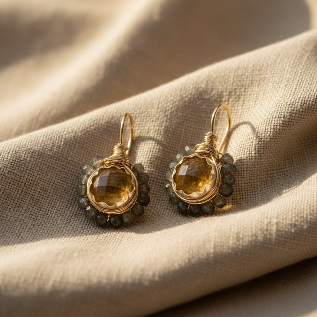 Pia Gold Earrings