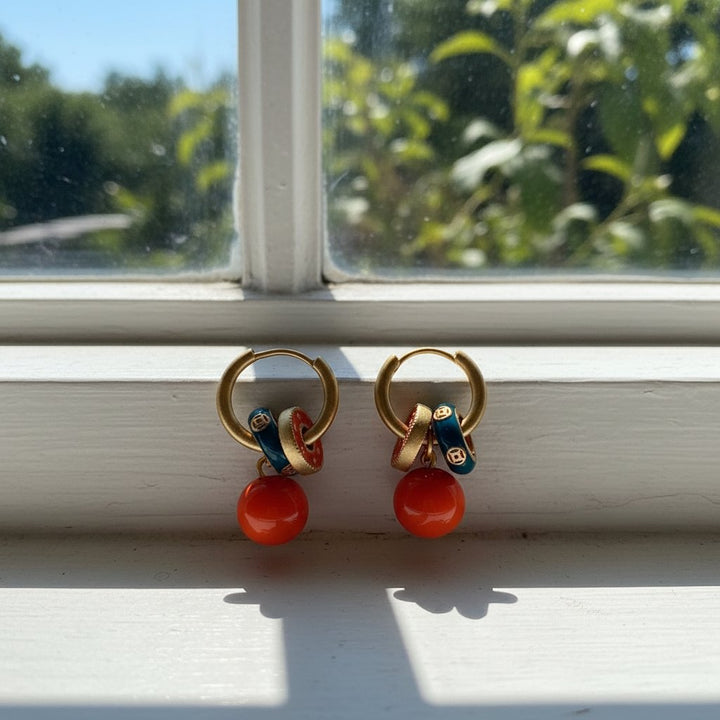 Boucles d’oreilles vintage Rêverie
