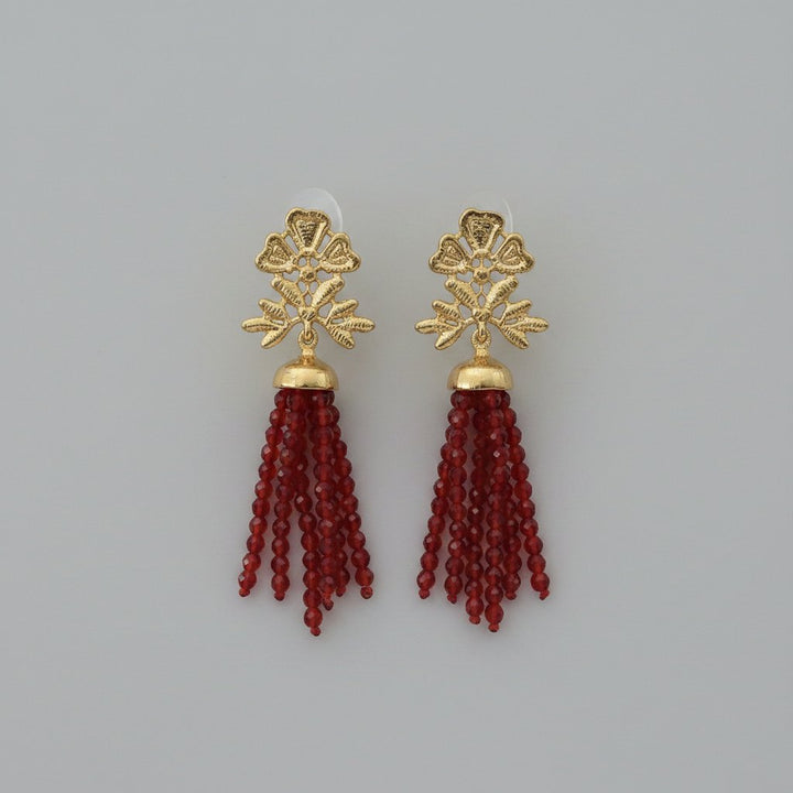 Tamsin Ruby Earrings