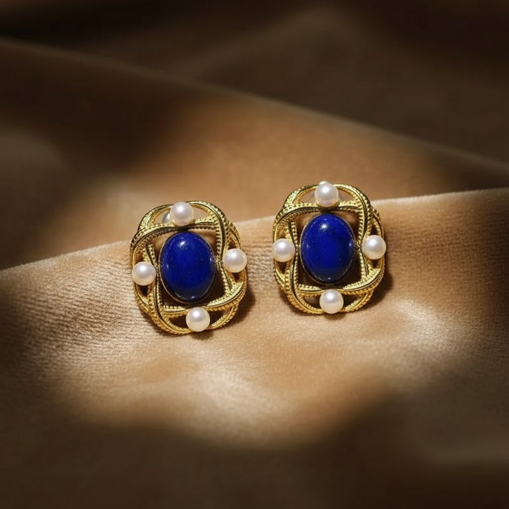 Valentine Sapphire Earrings