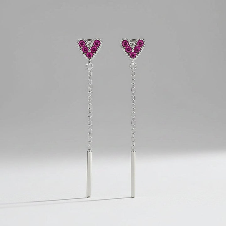 Alba Ruby Earrings