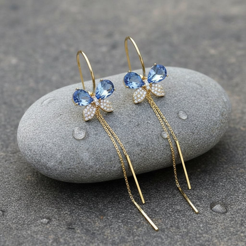 Bela Sapphire Earrings