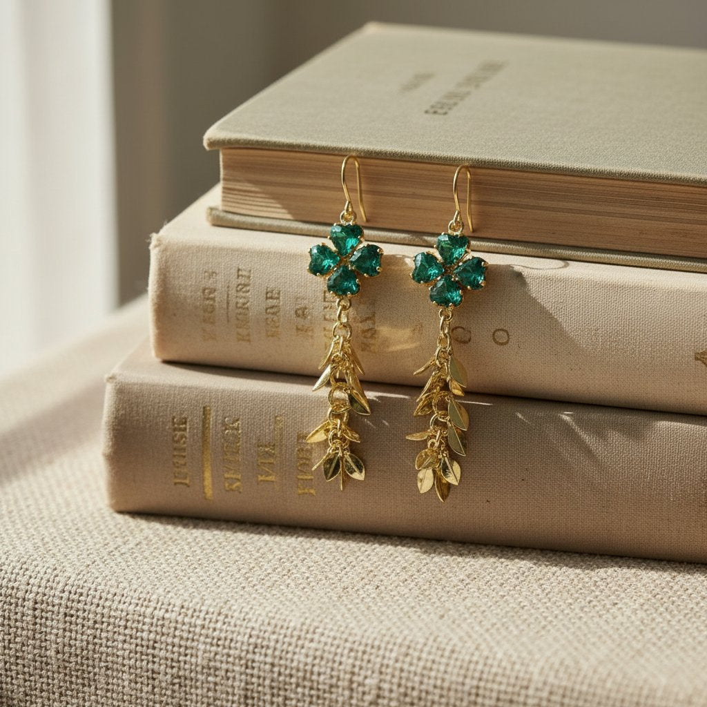 Halcyon Emerald Earrings