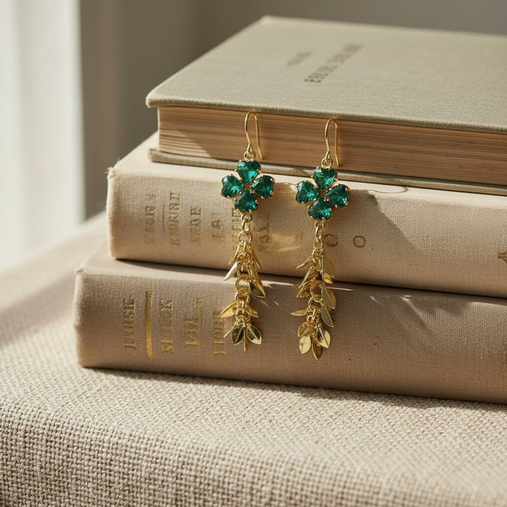 Halcyon Emerald Earrings