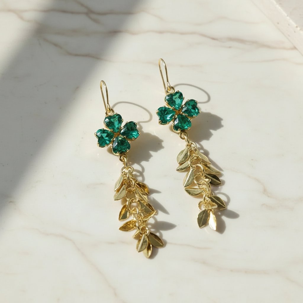 Halcyon Emerald Earrings