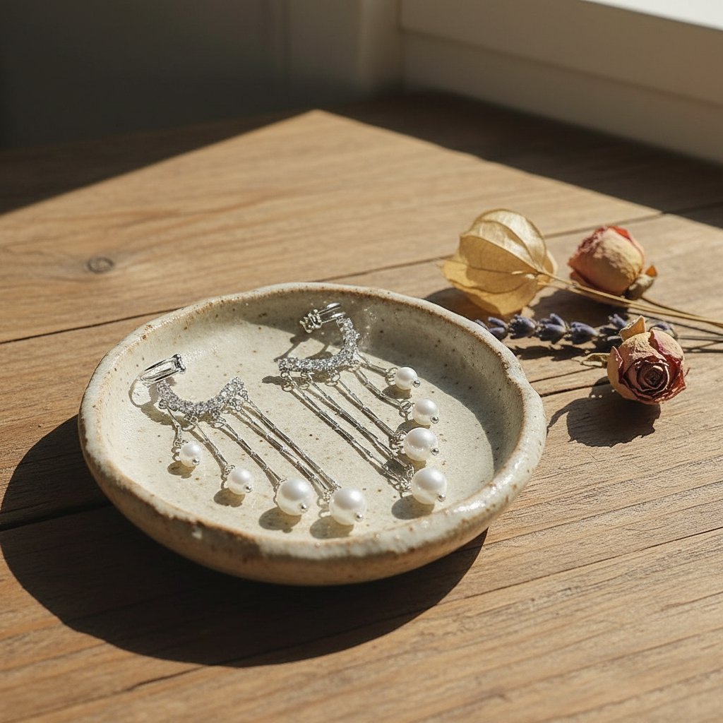 Ines Pearl Earrings