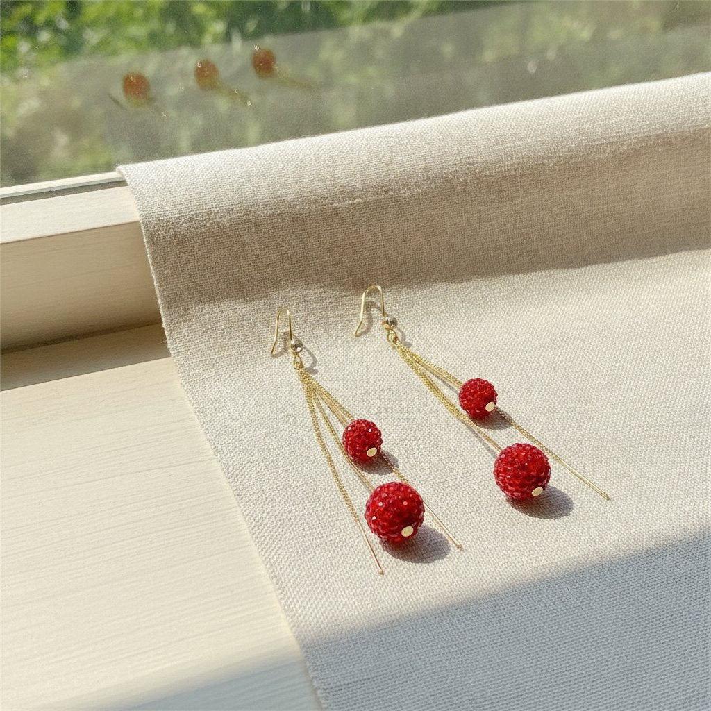 Ines Crystal Earrings