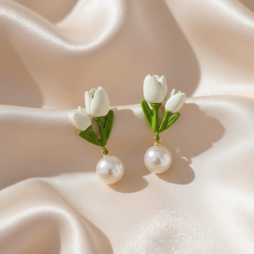 Ines Pearl Earrings