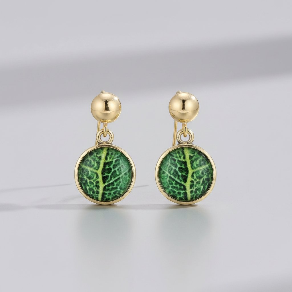 Une Botanical Earrings