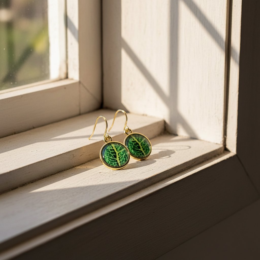 Une Botanical Earrings