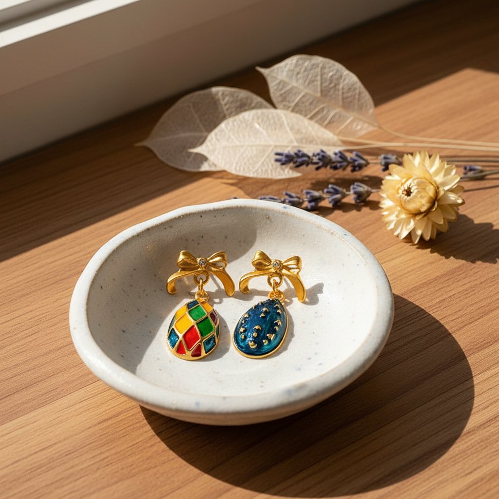 Une Earrings