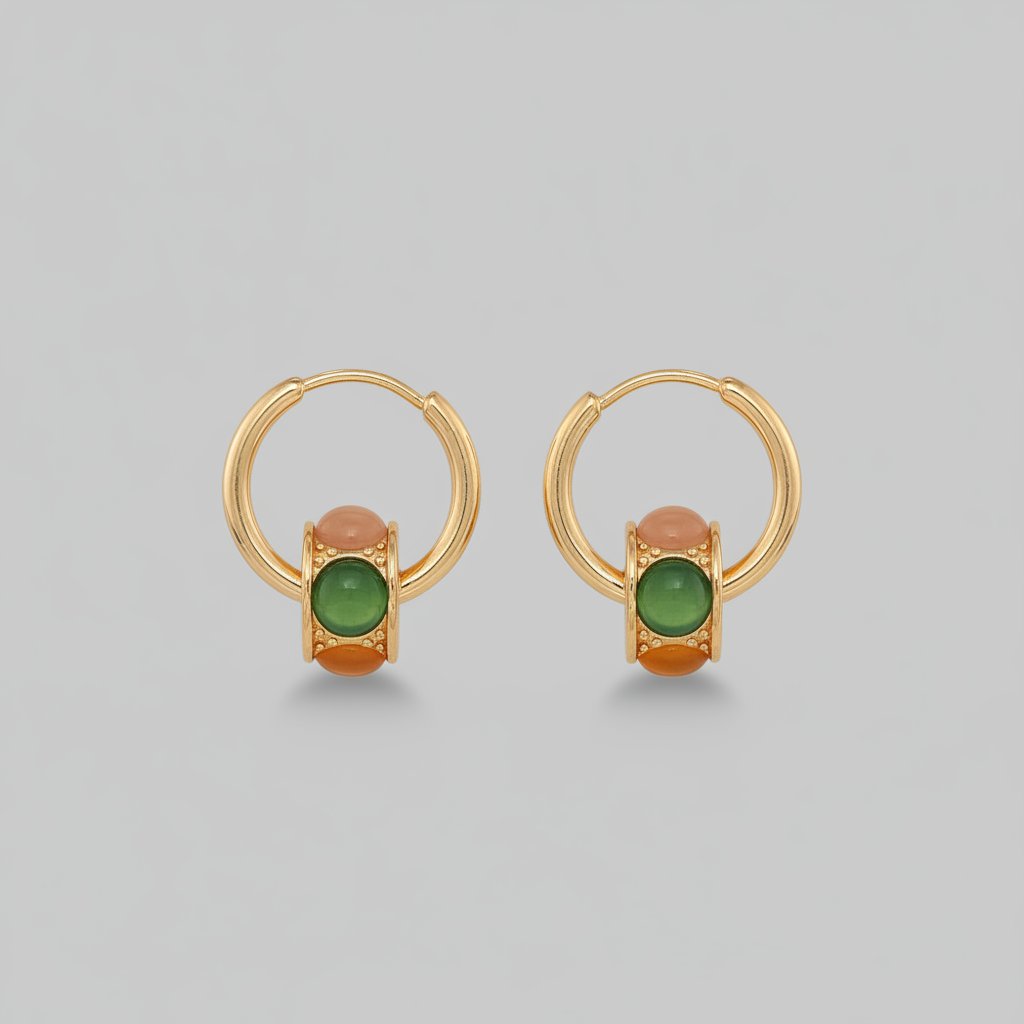 Yvaine Jade Earrings