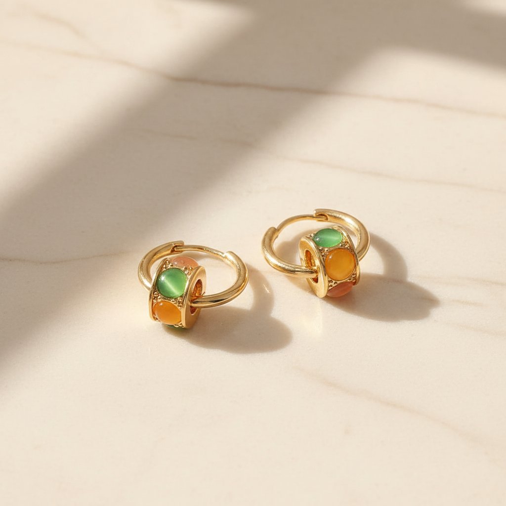 Yvaine Jade Earrings