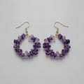 Zaria Amethyst Earrings