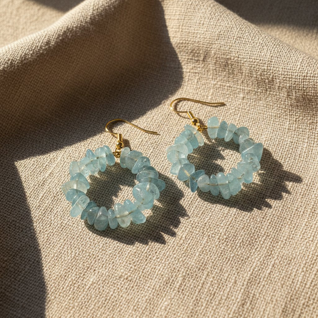 Blythe Aquamarine Earrings