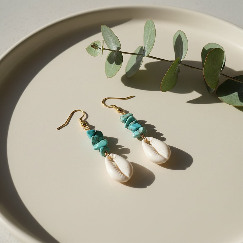 Clemence Turquoise Earrings