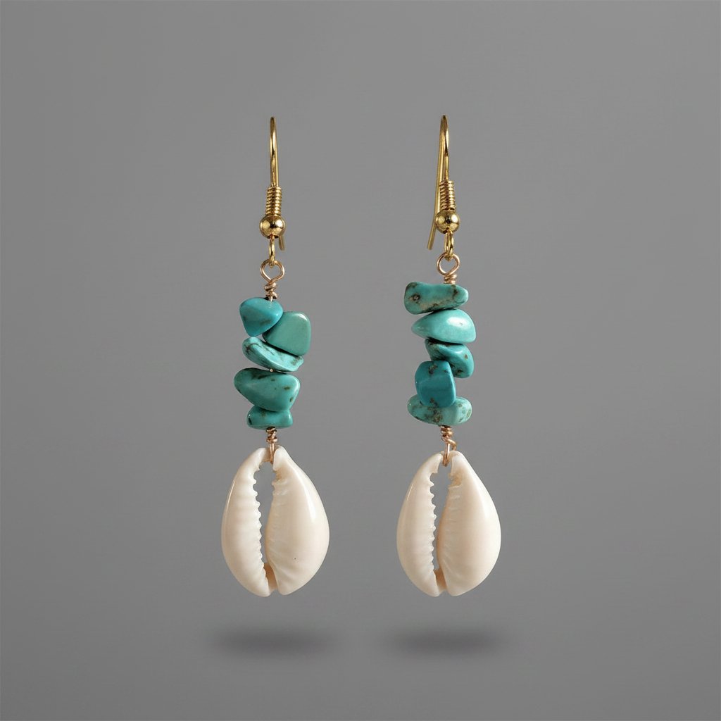 Clemence Turquoise Earrings