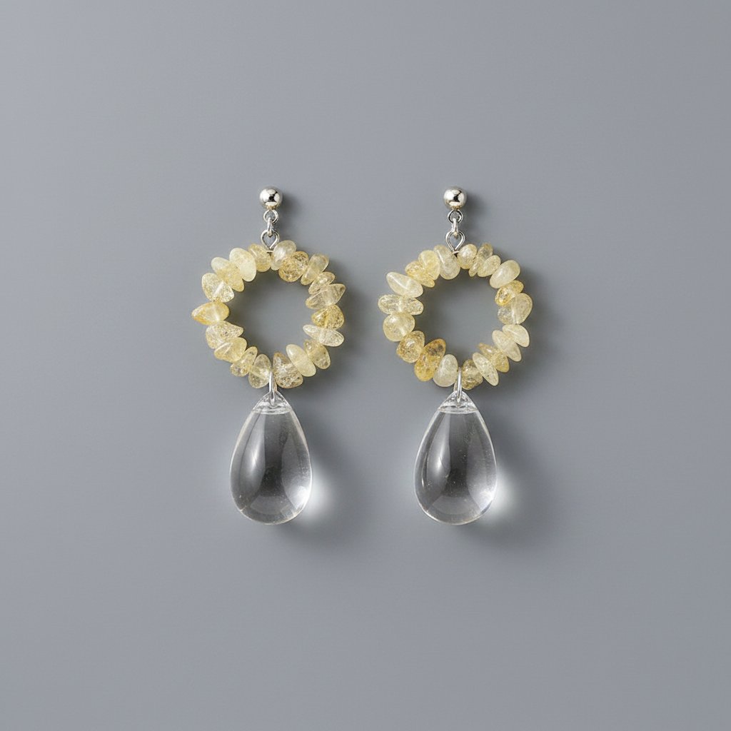 Doria Quartz Earrings