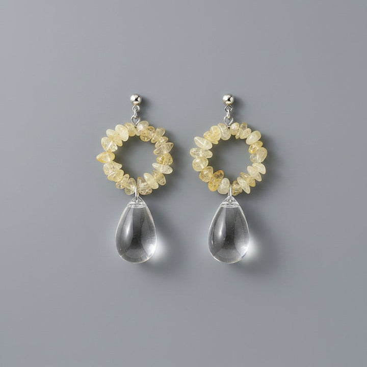Doria Quartz Earrings