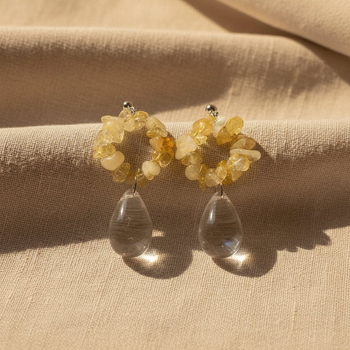 Doria Quartz Earrings