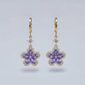 Fiora Amethyst Earrings