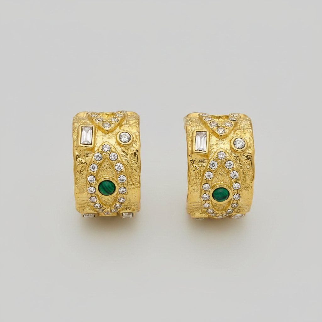 Hespera Emerald Earrings