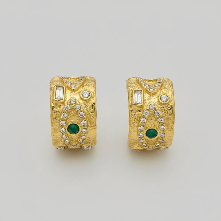 Hespera Emerald Earrings