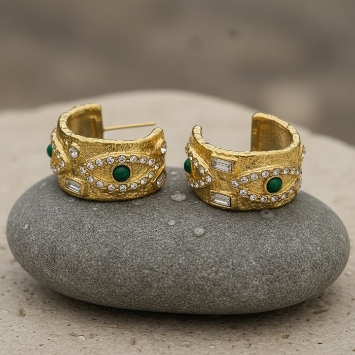 Hespera Emerald Earrings