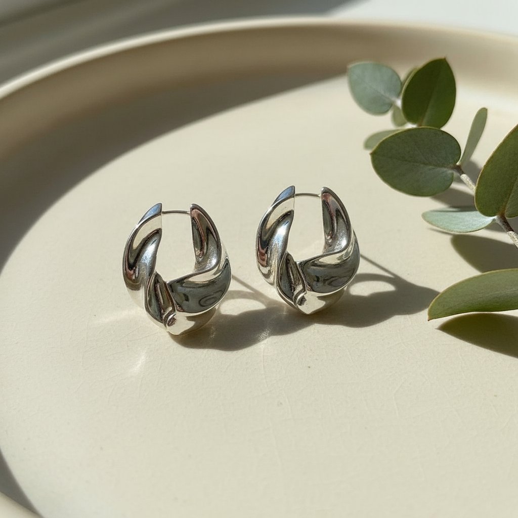 Ilaria Silver Earrings