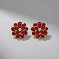 Leocadia Ruby Earrings