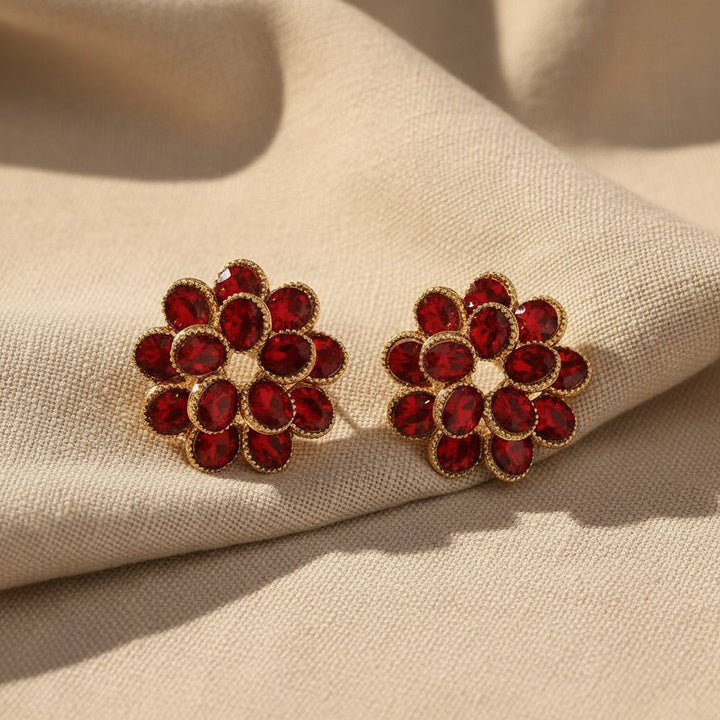 Leocadia Ruby Earrings