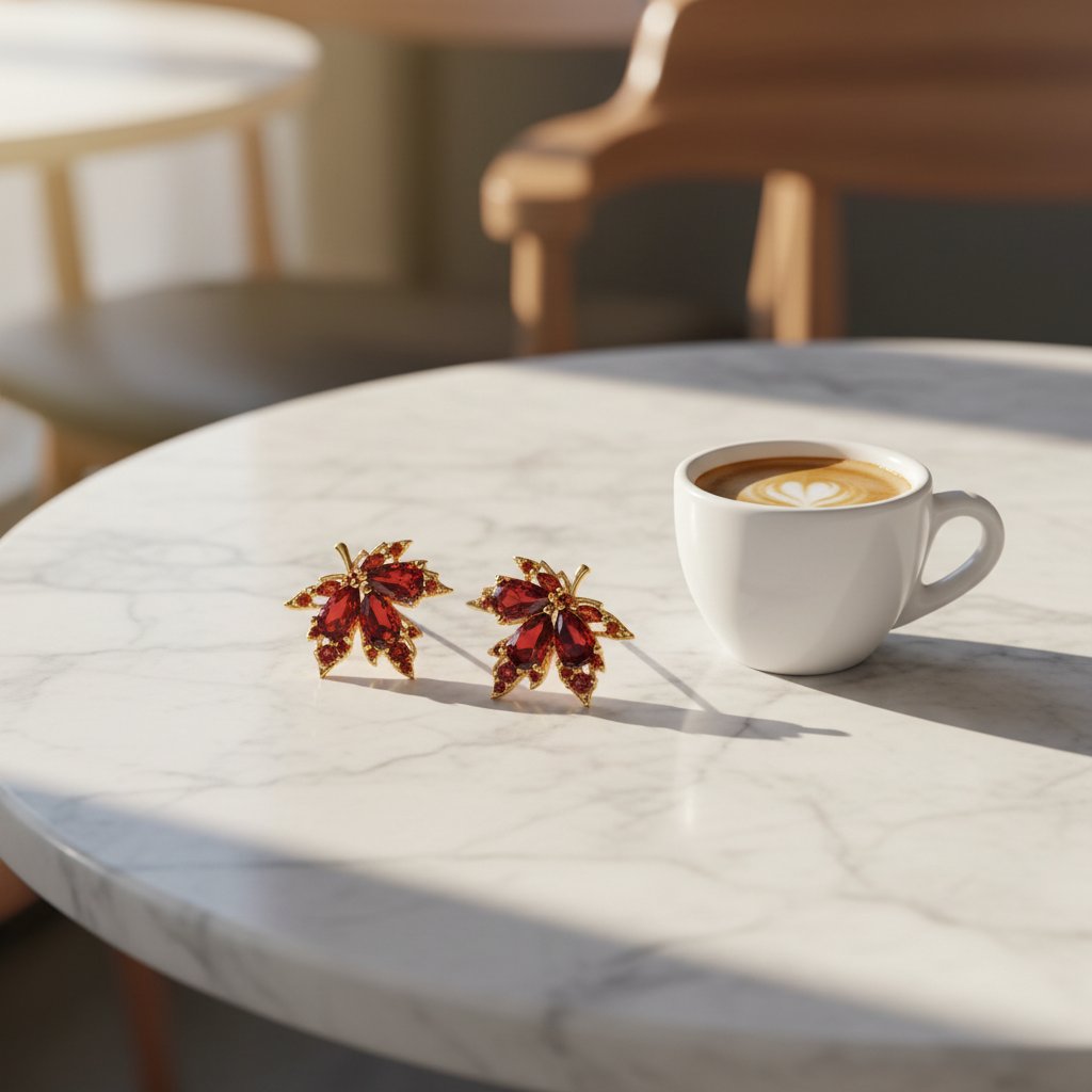 Marlow Ruby Earrings