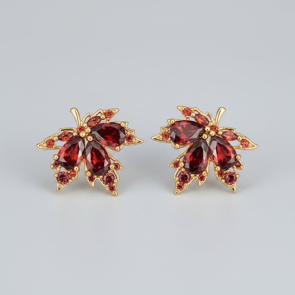 Marlow Ruby Earrings