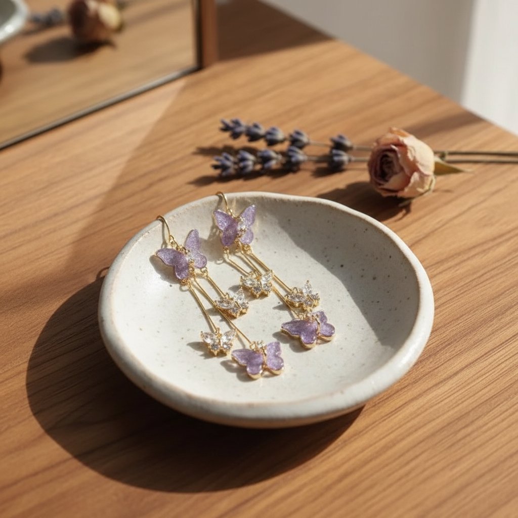 Rosaline Amethyst Earrings