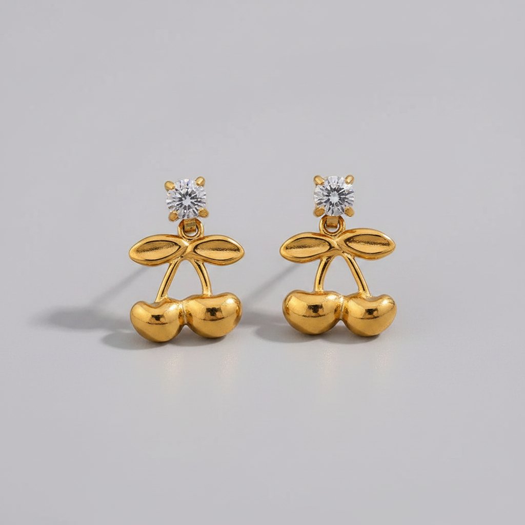 Wisteria Gold Earrings