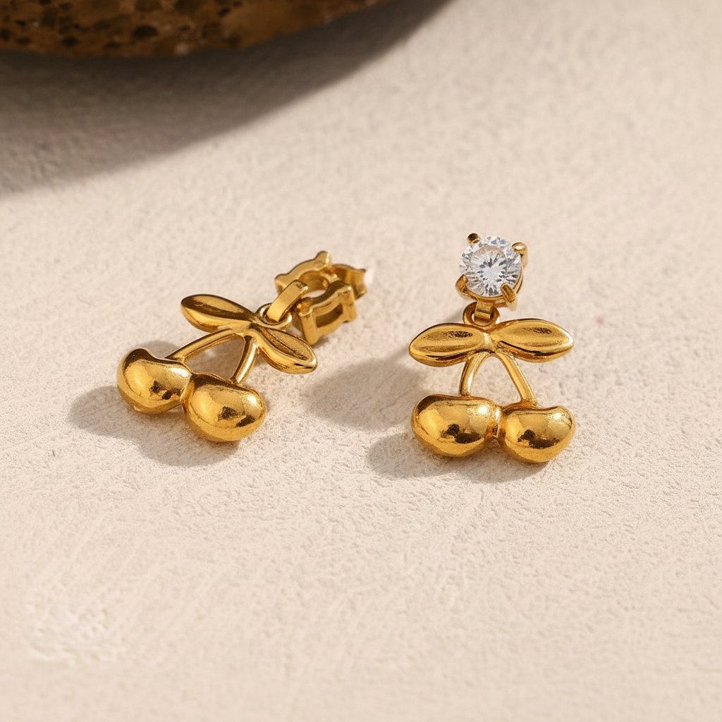 Wisteria Gold Earrings