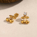 Wisteria Gold Earrings