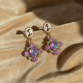 Wisteria Crystal Earrings
