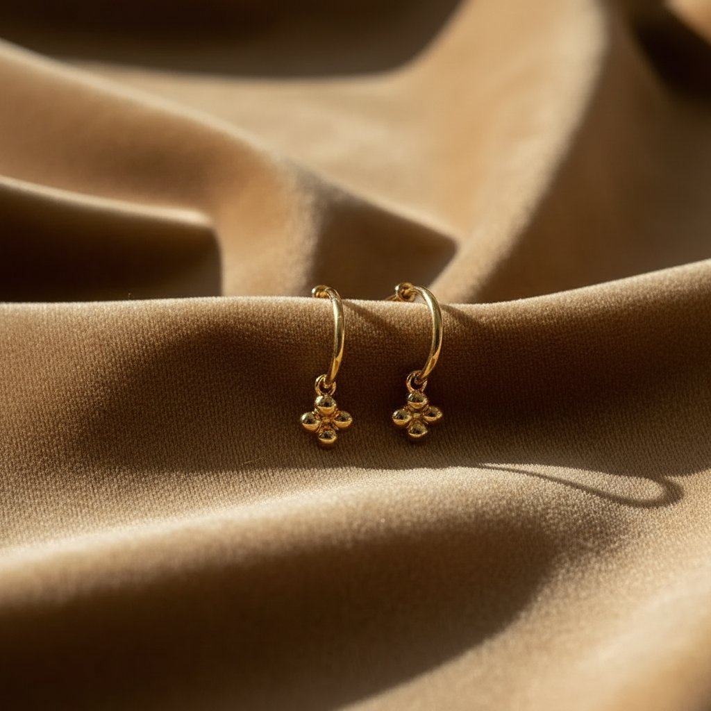 Delphine Gold Earrings