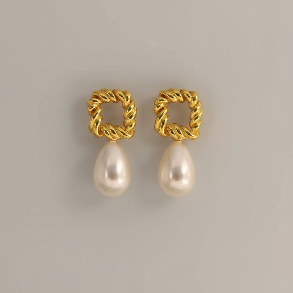 Delphine Pearl Earrings