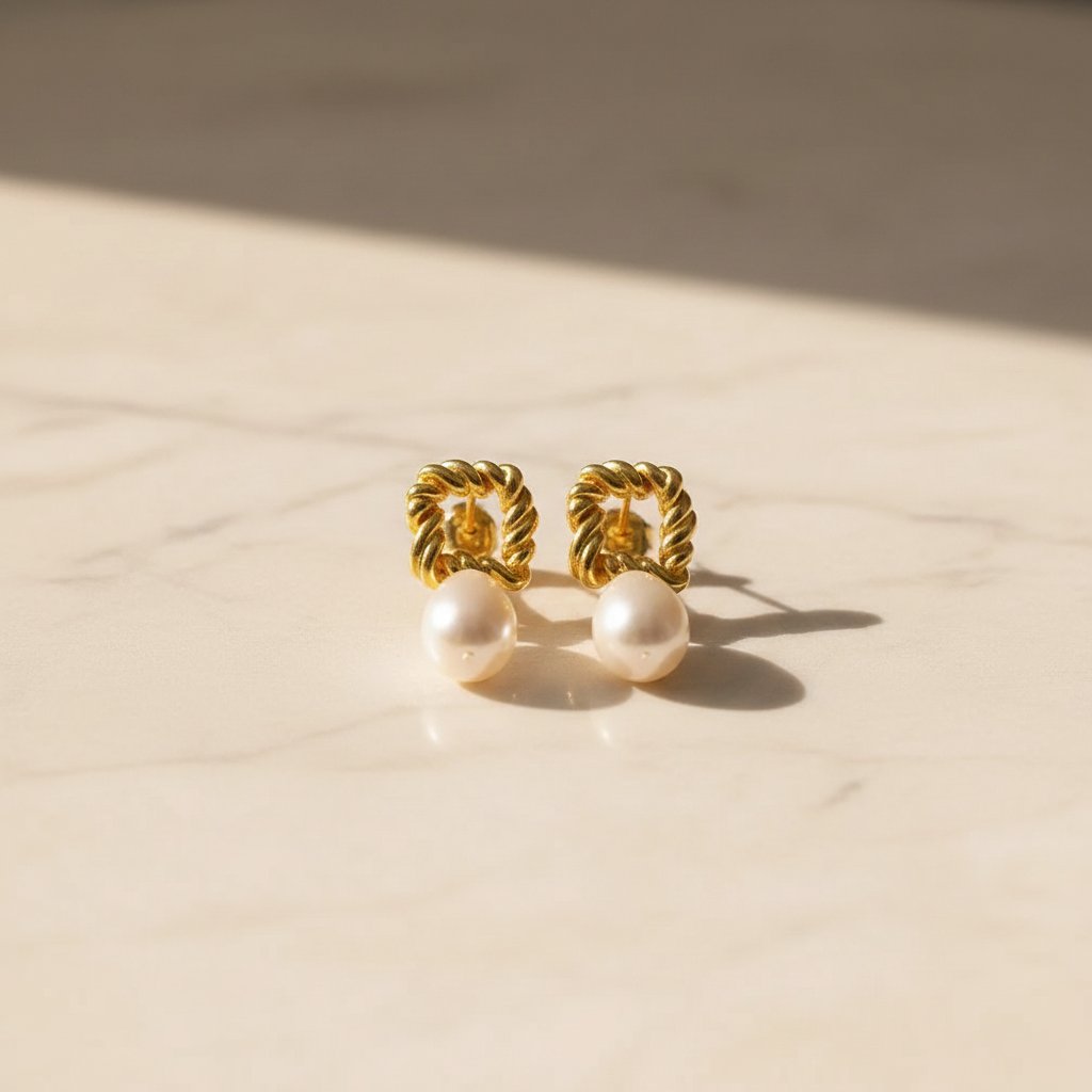 Delphine Pearl Earrings