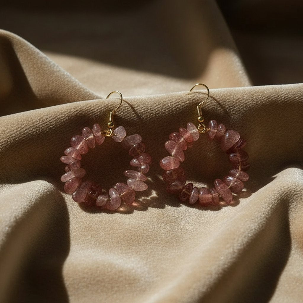 Amelie Quartz Earrings
