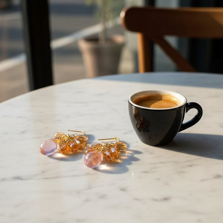 Elowen Citrine Earrings