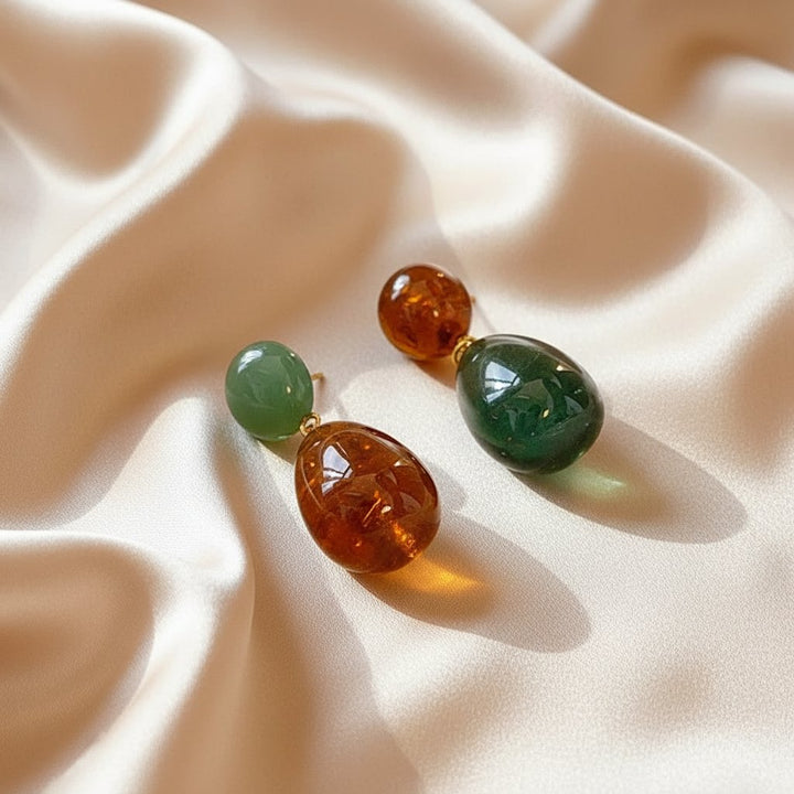 Maelys Jade Earrings