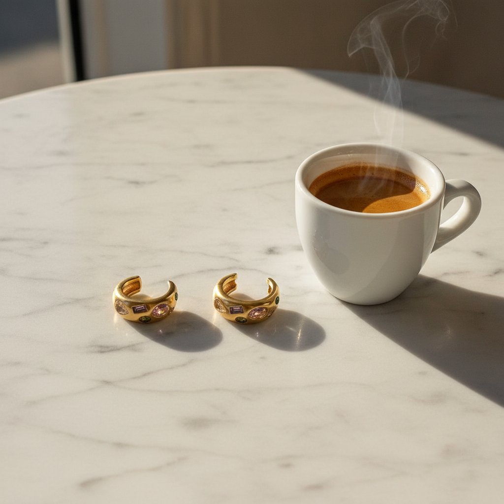 Genevieve Gold Earrings