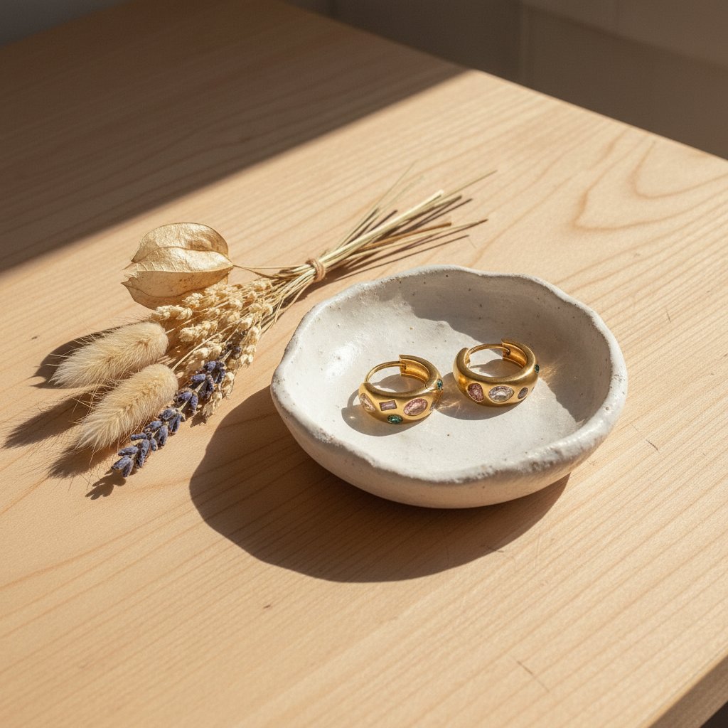 Genevieve Gold Earrings