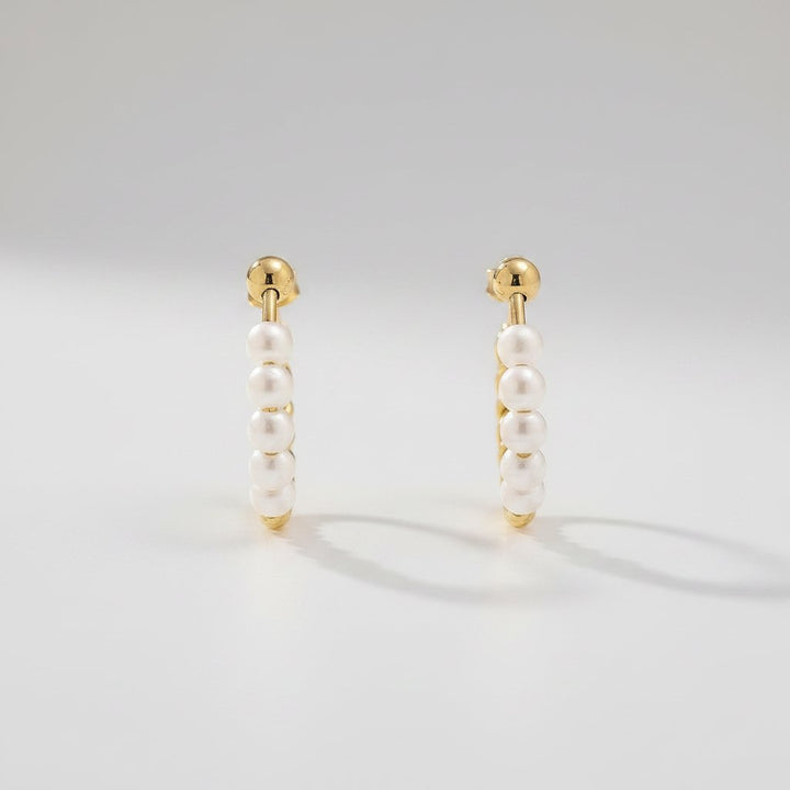 Genevieve Pearl Earrings